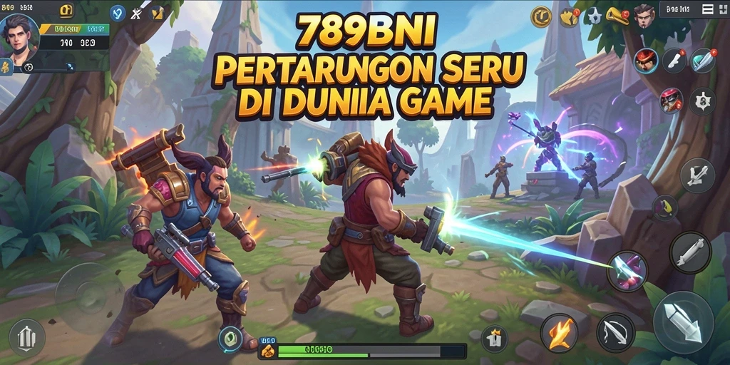 Tampilan menakjubkan dari pertarungan di game 789BNI.