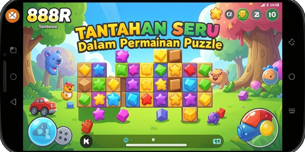 Screenshot 888R menampilkan gameplay yang menarik dan penuh tantangan.