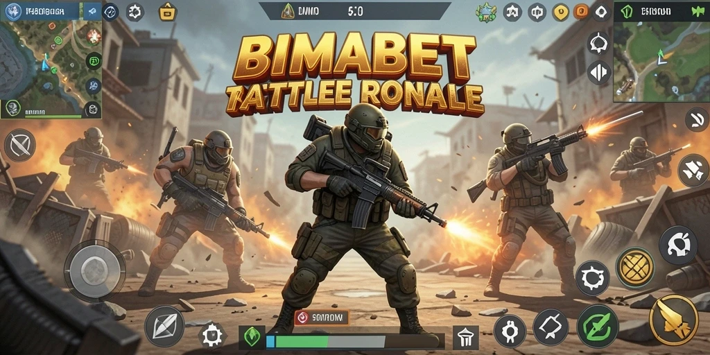 Tampilan gameplay BIMABET yang penuh aksi dan tantangan di medan perang.