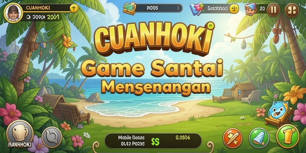 Tampilan gameplay <strong>CUANHOKI</strong> yang menyenangkan dan penuh warna.