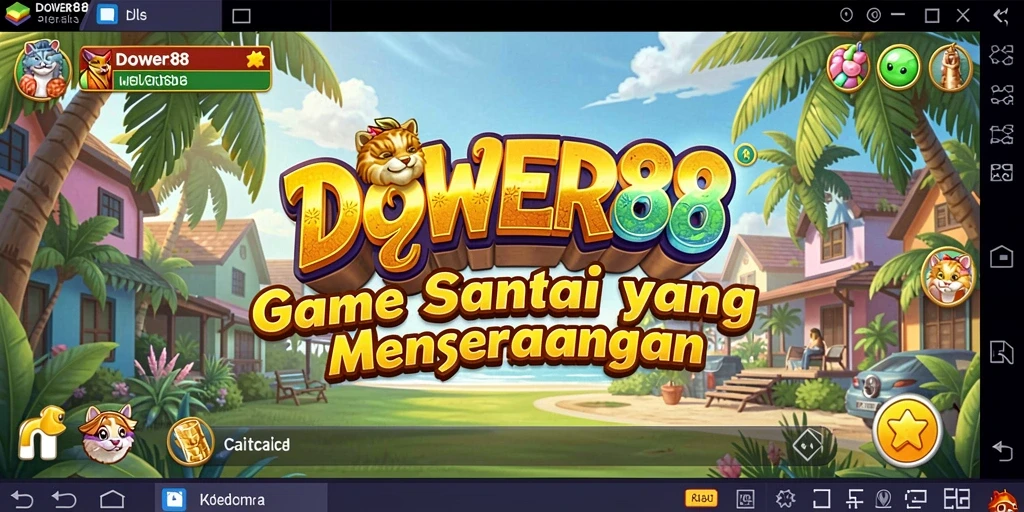 Tampilan menarik dari gameplay DOWER88 yang menyenangkan.