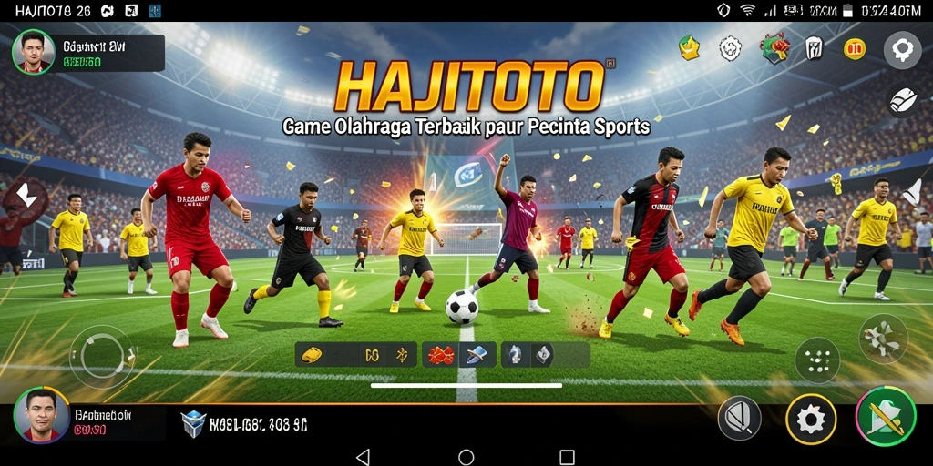 Tampilan gameplay menarik dari <strong>HAJITOTO</strong> dengan aksi olahraga yang kompetitif.