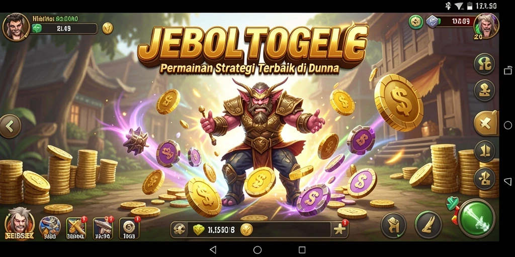 Tangkapan layar utama menampilkan gameplay SLG yang mendebarkan.