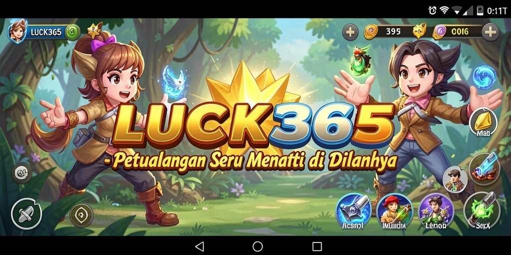 Tampilan menakjubkan dari gameplay LUCK365 yang mengasyikkan.