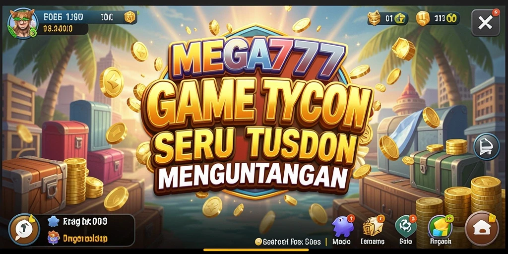 Tampilan gameplay Tycoon yang menarik dan interaktif.