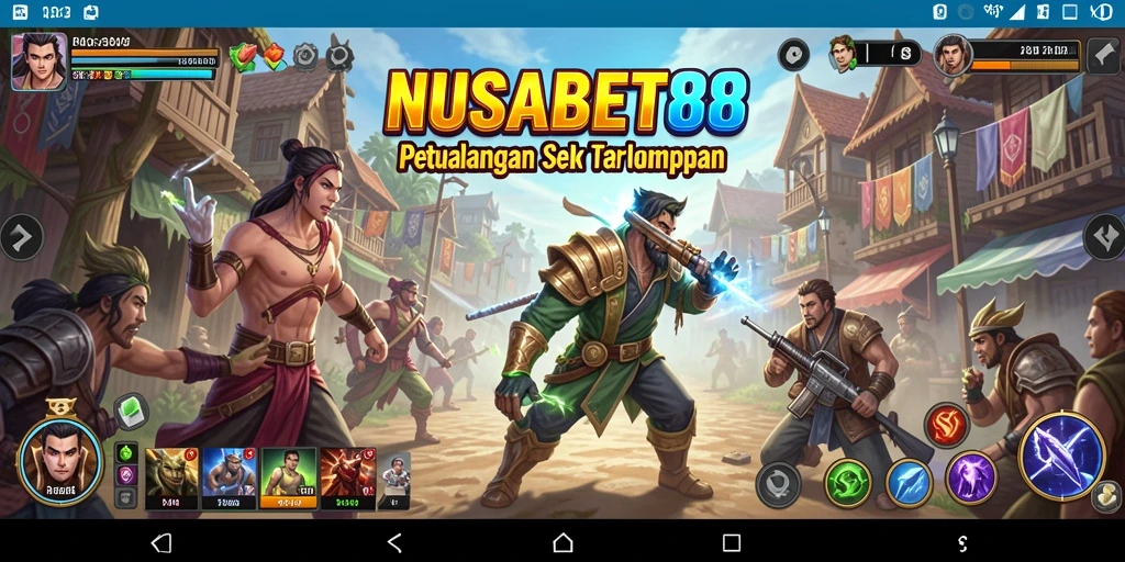 Gameplay NUSABET88 yang menegangkan dan menarik saat menjelajahi dunia petualangan.