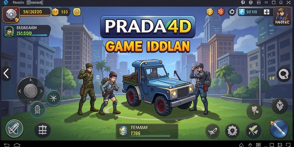 Tampilan gameplay PRADA4D yang seru dan interaktif.