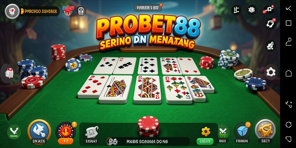 Tampilan gameplay Domino yang menarik dan interaktif.