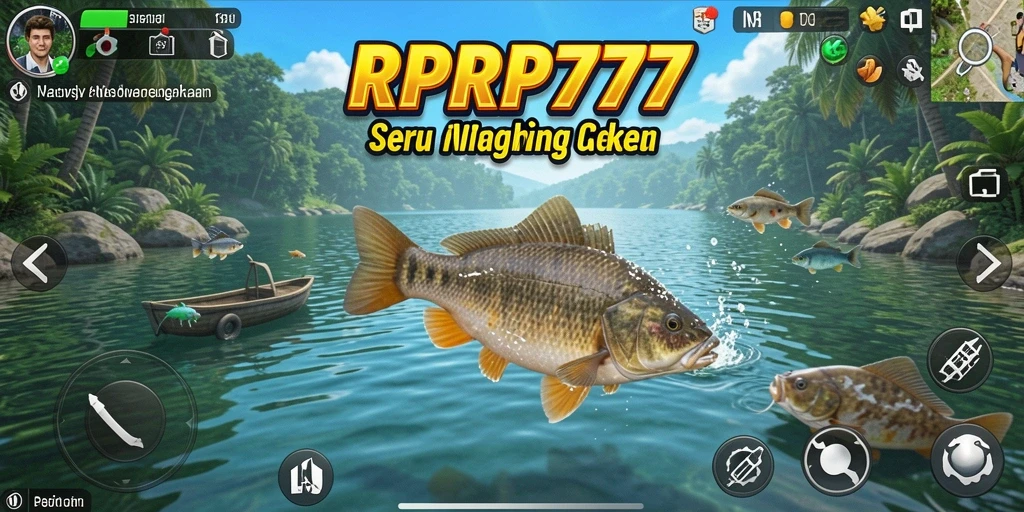 Tangkapan ikan besar dengan grafik yang memukau di RPRP777.