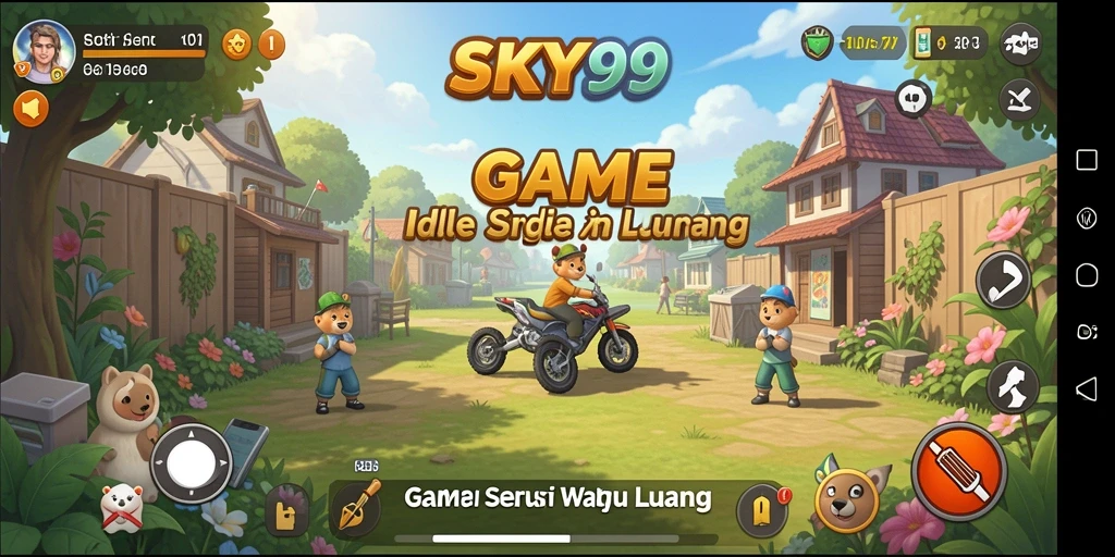 Tampilan gameplay <strong>SKY99</strong> yang menarik dan seru.
