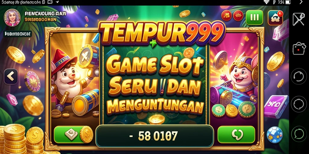 Screenshot gameplay TEMPUR99 menunjukkan pengalaman bermain slot yang mendebarkan.
