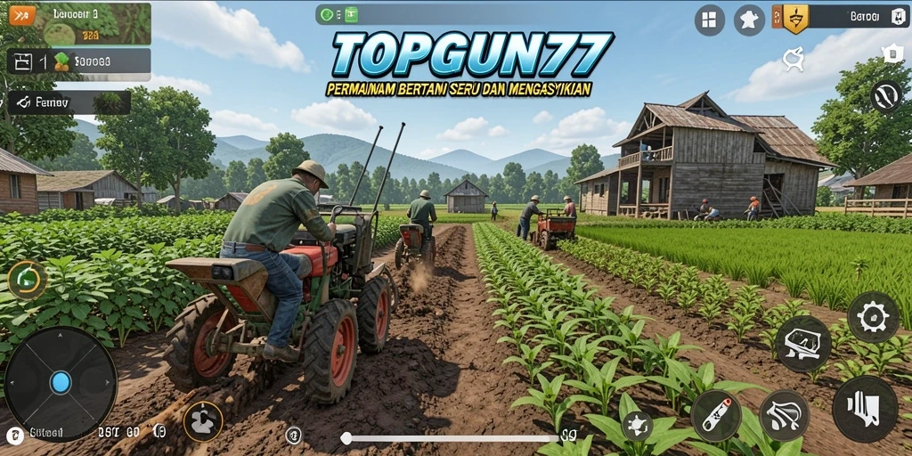 Gameplay TOPGUN77 menampilkan keindahan pertanian yang memikat.