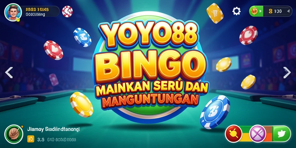 Tampilan gameplay seru dan interaktif Bingo di YOYO88.